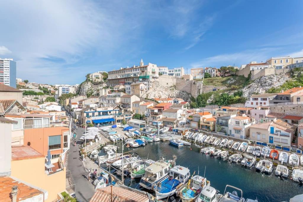 Le Pecheur -Charmant-T3 Au Coeur Du Vallon Marseille Exteriör bild