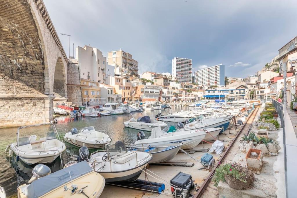 Le Pecheur -Charmant-T3 Au Coeur Du Vallon Marseille Exteriör bild